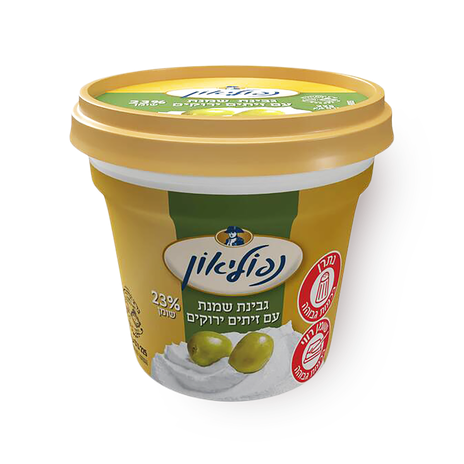 Napoleon with green olives cream cheese 24%