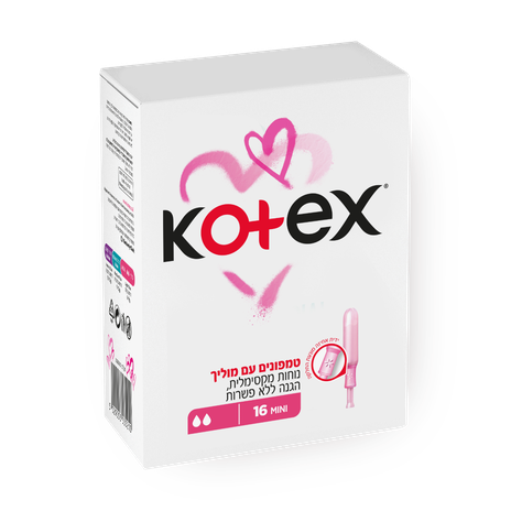 Kotex Tampons mini with applicator