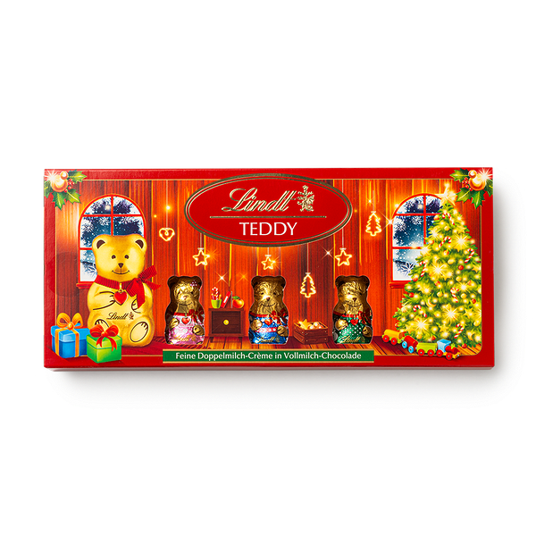 Набор подарочный фигурки шоколадные Teddy Lindt