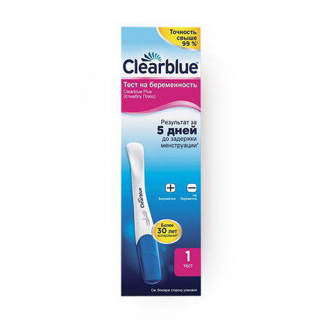 Тест на беременность Clearblue Plus