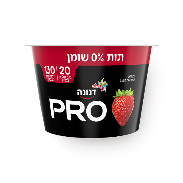 Danone Pro Strawberry yogurt 0%
