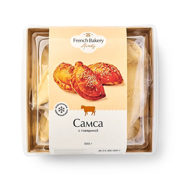 Самса French Bakery Almaty с мясом замороженная