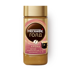 Кофе растворимый Крема Nescafe Голд, 170 г — купить с доставкой из ...