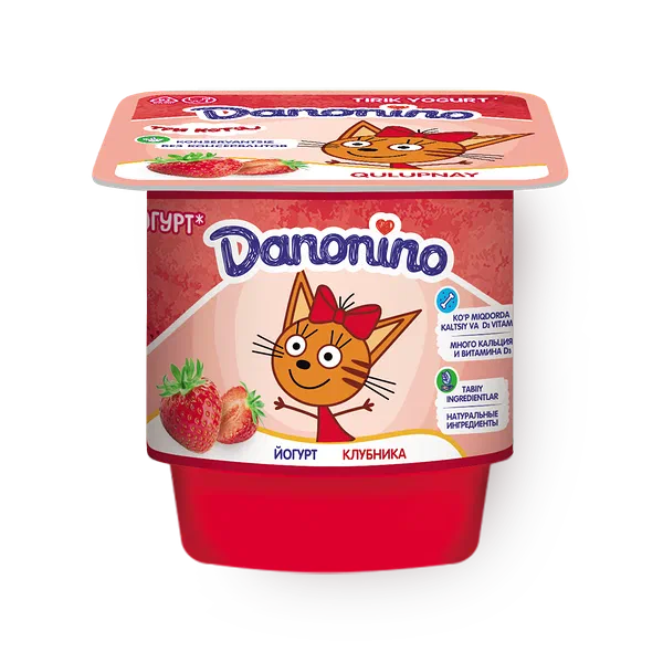 Йогурт Danonino клубника