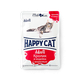 Корм влажный для кошек Happy Cat кролик-индейка-морковь в соусе