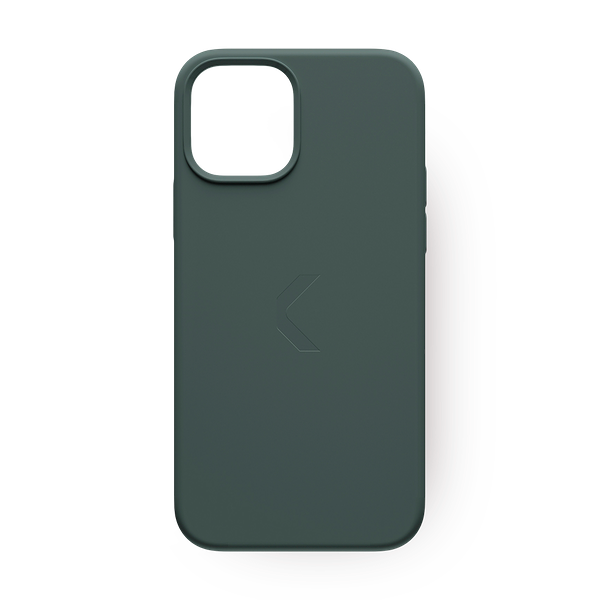 Чехол силиконовый Commo Shield Case для iPhone 12/12 Pro с поддержкой беспроводной зарядки, Commo Dark Gray