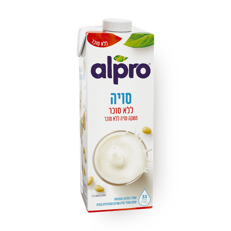 Alpro soy drink without sugar