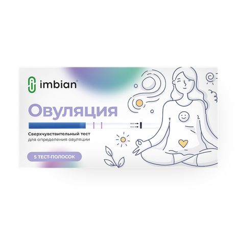 Экспресс-тест для определения овуляции Imbian