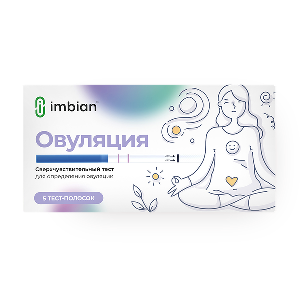 Экспресс-тест для определения овуляции Imbian