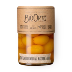 Bio Orto canned yellow cherry tomatoes