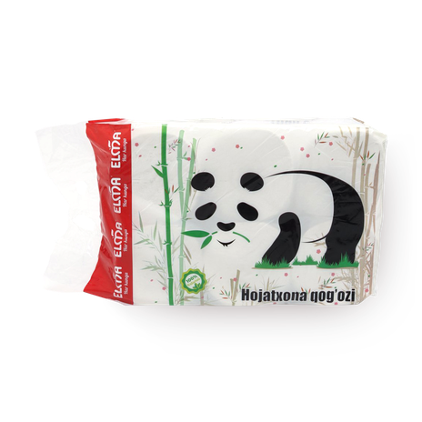 Туалетная бумага Elma Panda Big Pack