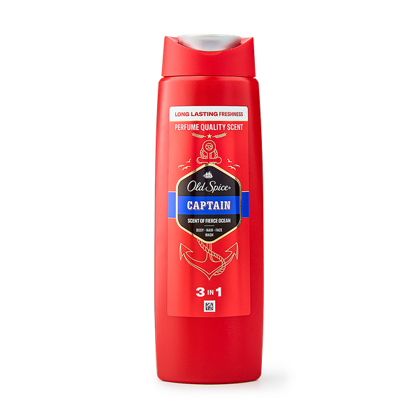 Гель для душа и шампунь 3в1 Old Spice