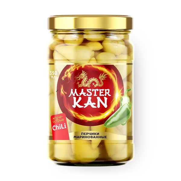 Перчики чили маринованные «Мастер Кан»
