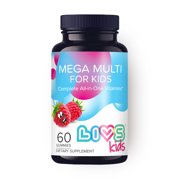 Комплекс витаминов Mega Multi для детей Livs со вкусом малины