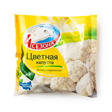 Цветная капуста «4 сезона» быстрозамороженная, 400 г — купить с ...