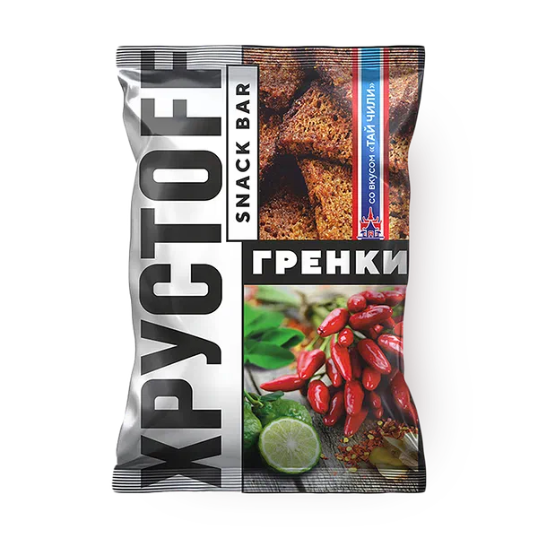 Хрустофф Гренки Тай Чили