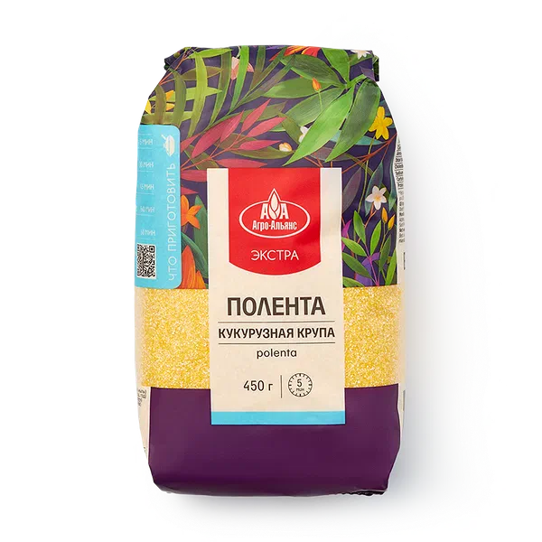 Крупа кукурузная полента «Агро-Альянс»