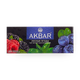 Чай чёрный Akbar лесные ягоды в пакетиках