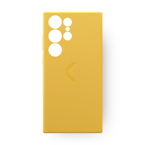 Чехол силиконовый для Samsung Galaxy S23 Ultra Commo Shield Case Commo Yellow