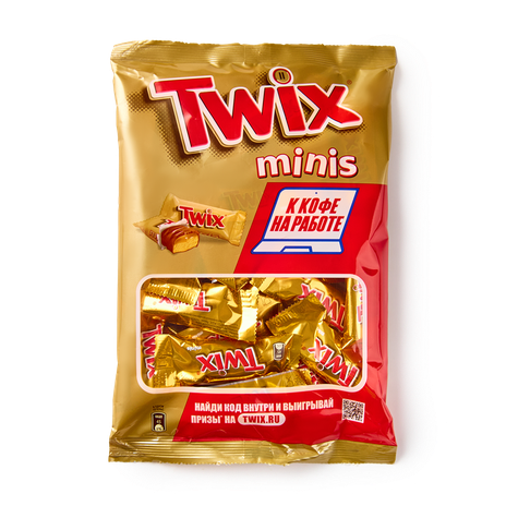 Батончики шоколадные Twix Minis