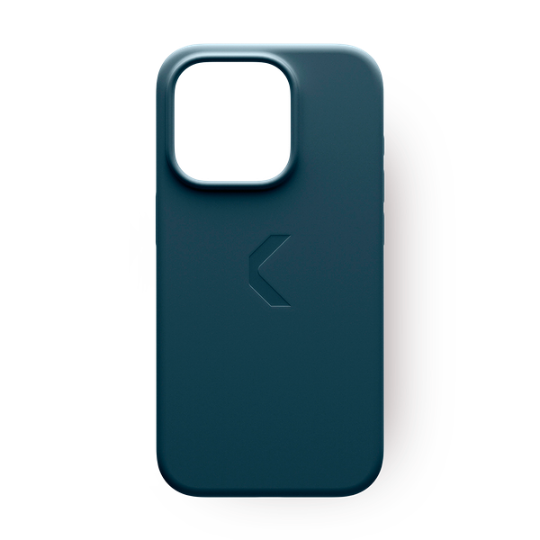 Чехол силиконовый для iPhone 15 Pro Commo Shield Case с поддержкой беспроводной зарядки Blue