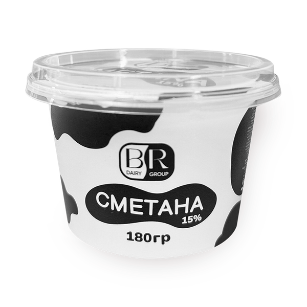 Сметана 15% B&R