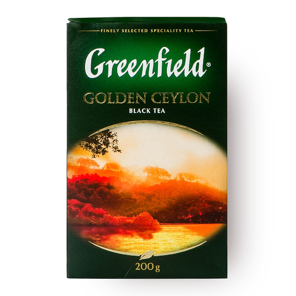 Чай чёрный Golden Ceylon Greenfield листовой