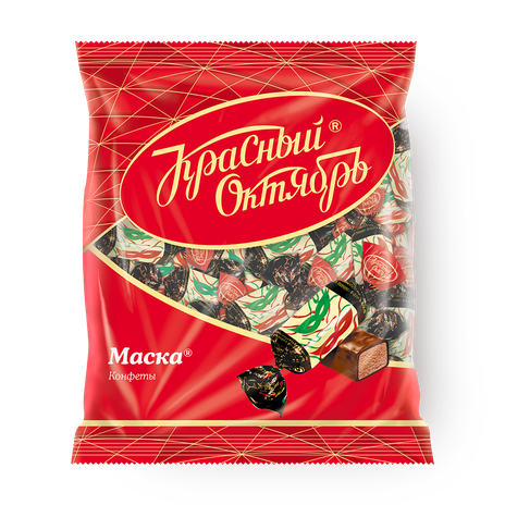 Конфеты Маска «Красный Октябрь», 250 г — купить с доставкой из Яндекс Лавки