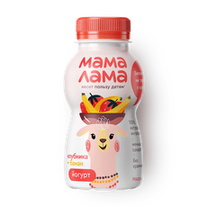 Йогурт Клубни­ка-Банан Мама Лама