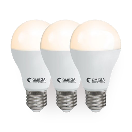 LED bulbs 15W A60 white warm light OMEGA E27