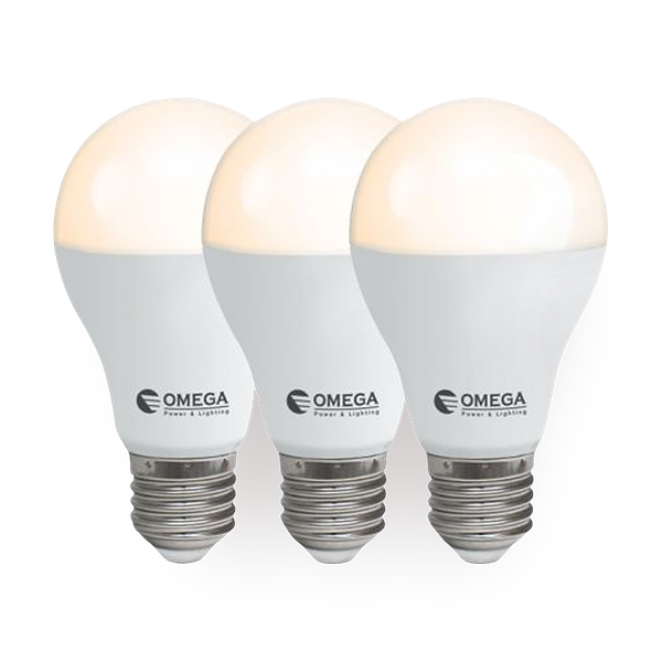 LED bulbs 15W A60 white warm light OMEGA E27