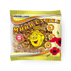 Мини-сушки с маком «Невская сушка», 200 г — купить с доставкой из ...