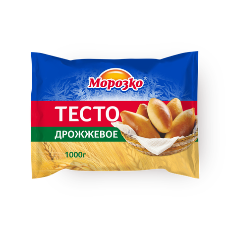 Тесто дрожжевое «Морозко» замороженное