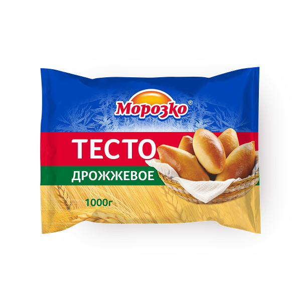 Тесто дрожжевое «Морозко» замороженное