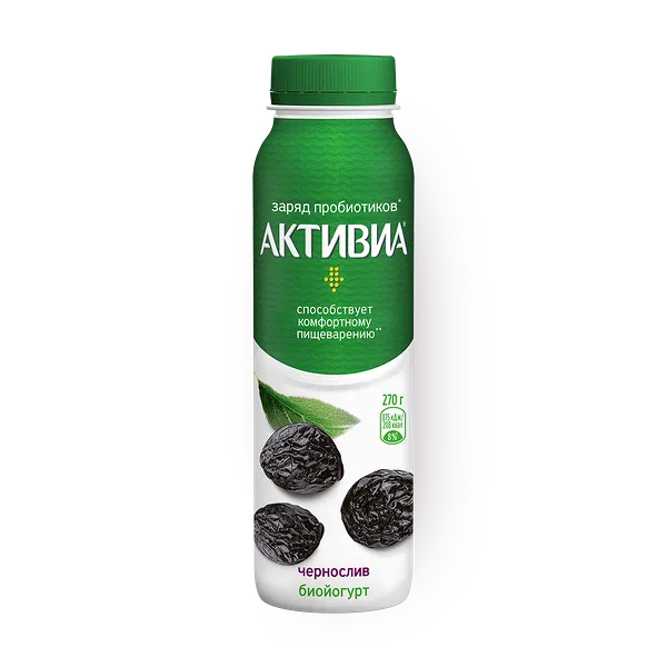 Йогурт питьевой Activia чернослив