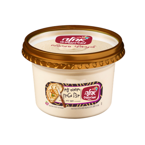 Ahla Mamrachomos hummus with fried onions