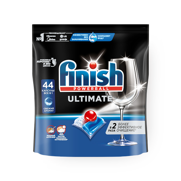 Таблетки для посудомоечных машин Finish Ultimate