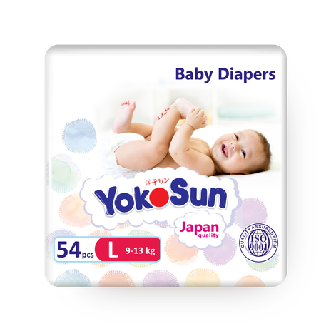 Подгузники YokoSun размер L 9-13 кг