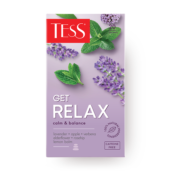 Чай травяной Tess Get Relax Спокойствие и баланс в пакетиках