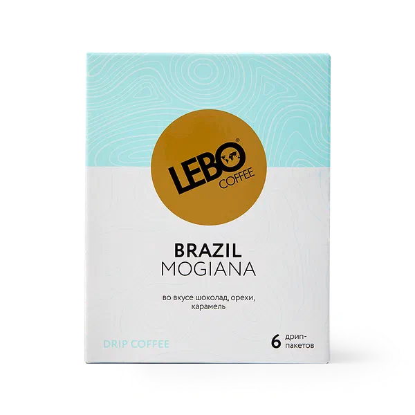 Кофе в дрип-пакетах Mogiana Lebo Brazil