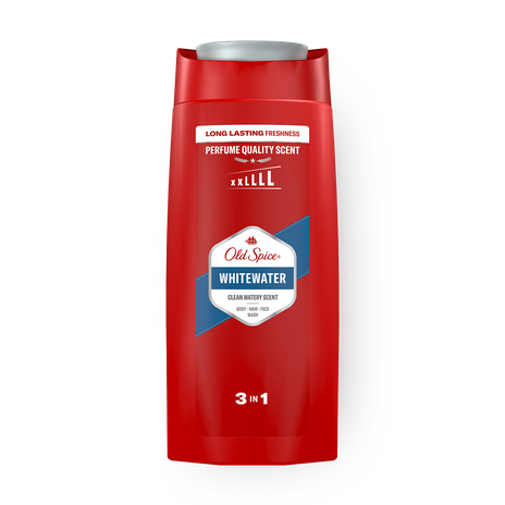 Гель для душа-шампунь 3 в 1 Old Spice Whitewater