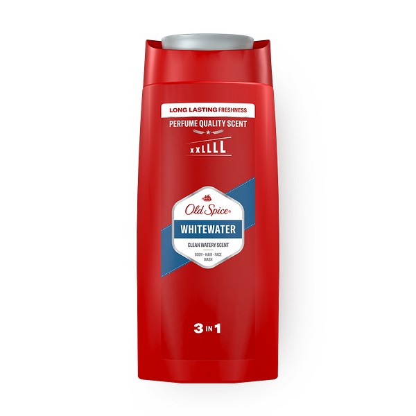 Гель для душа-шампунь 3 в 1 Old Spice Whitewater