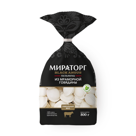 Пельмени из мраморной говядины Black Angus «Мираторг»