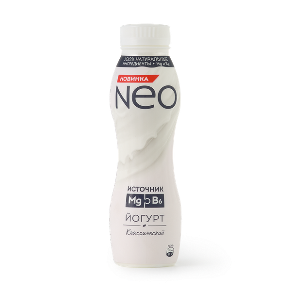 Йогурт питьевой Neo классический без добавления сахара 1,9%