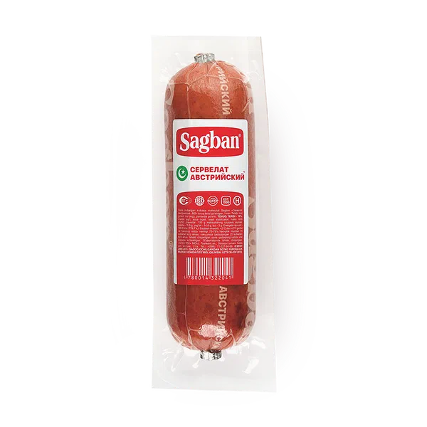 Колбаса полукопчёная Сервелат Австрийский Sagban