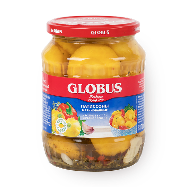 Патиссоны маринованные Globus