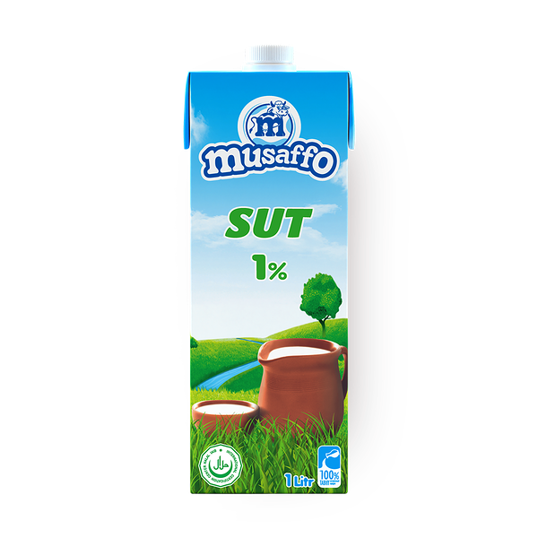 Молоко 1% Musaffo Sut