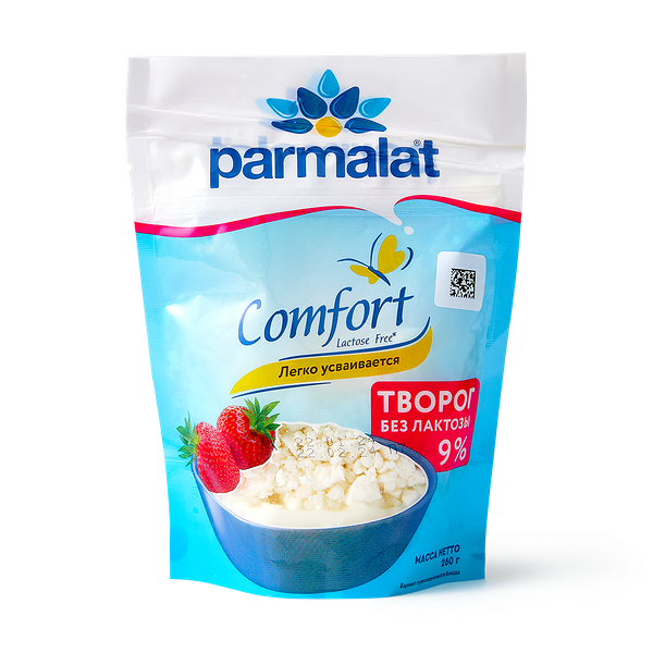 Творог рассып­чатый 9% Parmalat