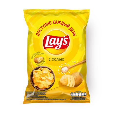 Чипсы Lay's с солью