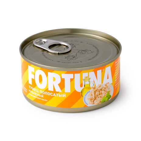 Тунец рубленый Fortuna с маслом